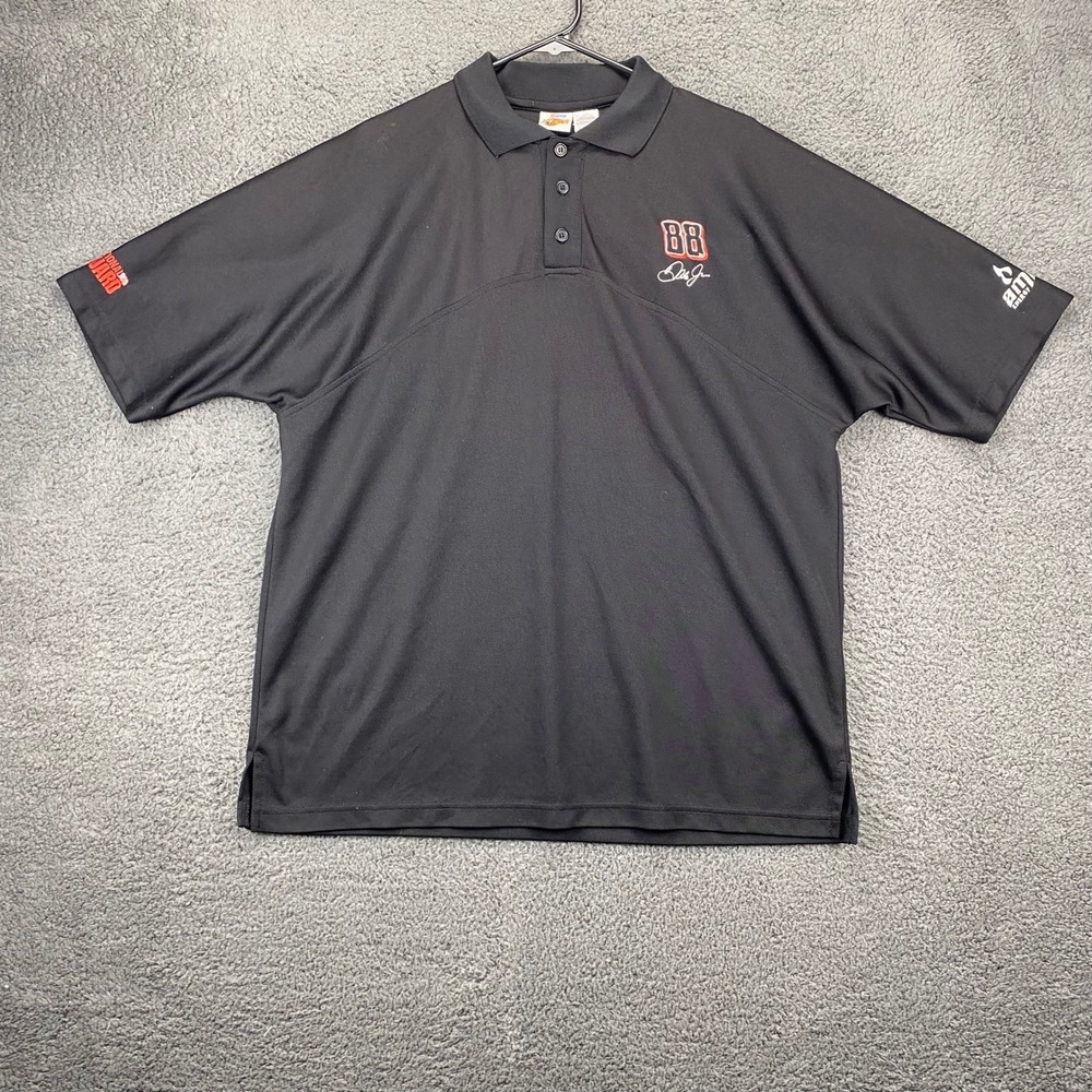Winners Circle NASCAR Dale Earnhardt Jr 88 Polo Shirt National Guard‎ L